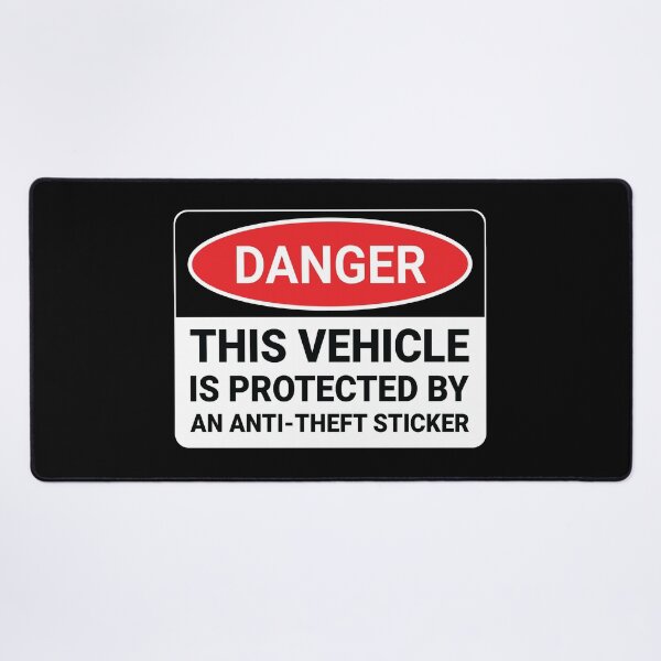 Item preview, This Vehicle is protected by an anti-theft sticker designed and sold by Kurdish T-shirt.