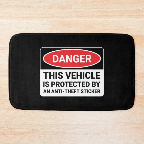 Item preview, This Vehicle is protected by an anti-theft sticker designed and sold by Kurdish T-shirt.