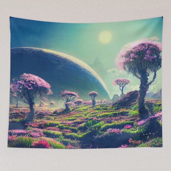 Item preview, Moon Garden designed and sold by dreamworldscape.