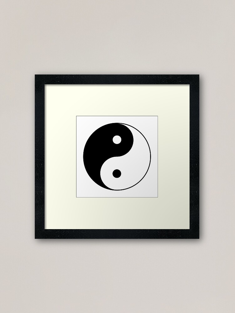 YIN YANG WHITE CUSTOM MADE TO ORDER VARIOUS FLAG SIZES