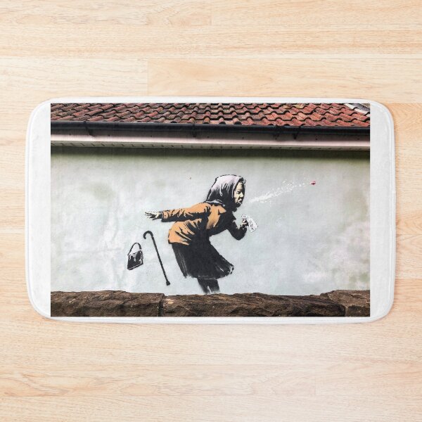 Item preview, Banksy Grafitti Aachoo designed and sold by SharpWallArts.
