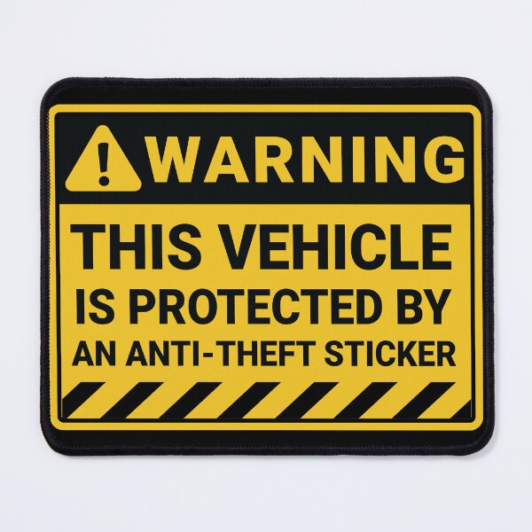 Item preview, This Vehicle is protected by an anti-theft sticker designed and sold by Kurdish T-shirt.