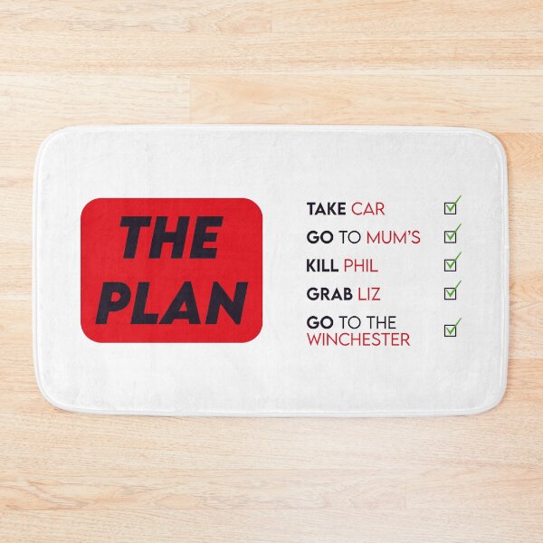 Item preview, The Plan - Shaun Of The Dead designed and sold by Necronder.