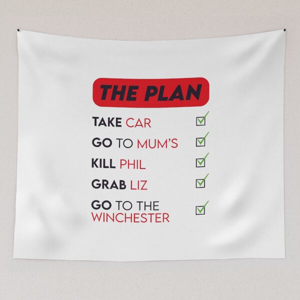 Item preview, The Plan - Shaun Of The Dead designed and sold by Necronder.