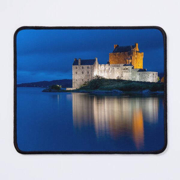 Item preview, Eilean Donan castle at night designed and sold by Creative photos and art.