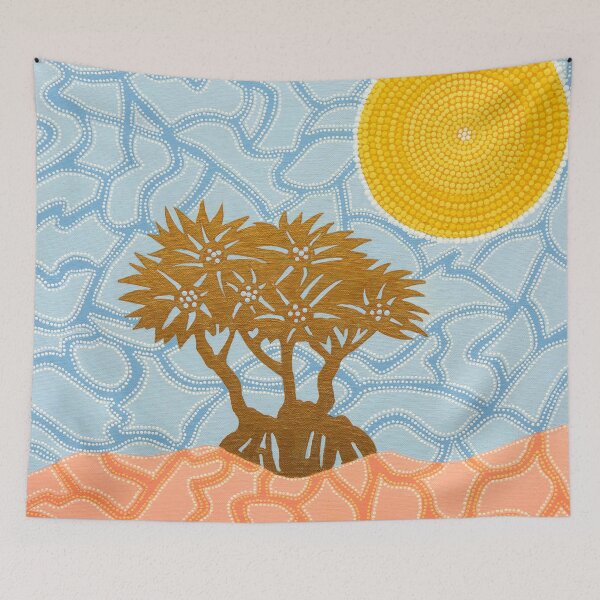 Item preview, Wynnum (Breadfruit tree)  designed and sold by nenemitchellart.