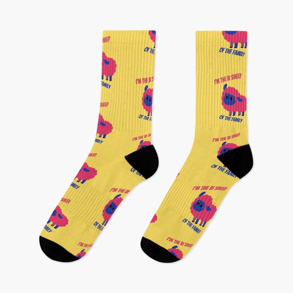 Item preview, I'm The Bi Sheep Of The Family For Proud Bisexual Folks In Yellow designed and sold by LuckyKermit.