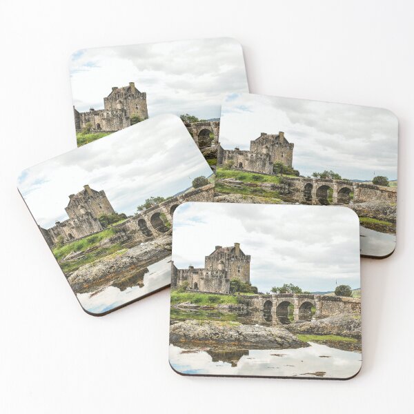 Item preview, Eilean donan castle at day time designed and sold by Creative photos and art.