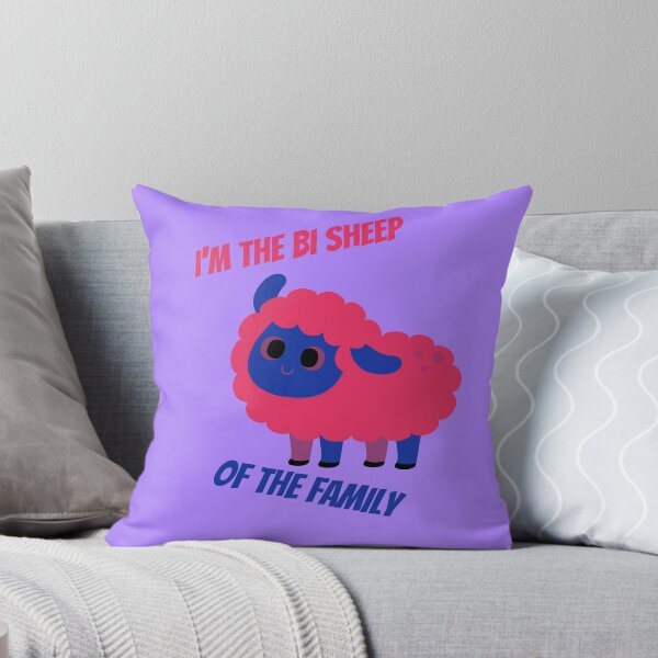 Item preview, I'm The Bi Sheep Of The Family For Proud Bisexual Folks In Purple designed and sold by LuckyKermit.
