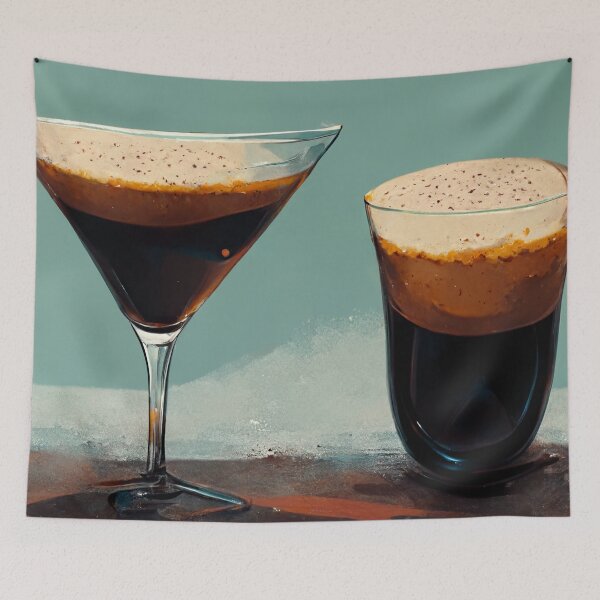 Item preview, Espresso Love Martini |  Cocktail |  Artwork | Illustration designed and sold by DadoDesigns.