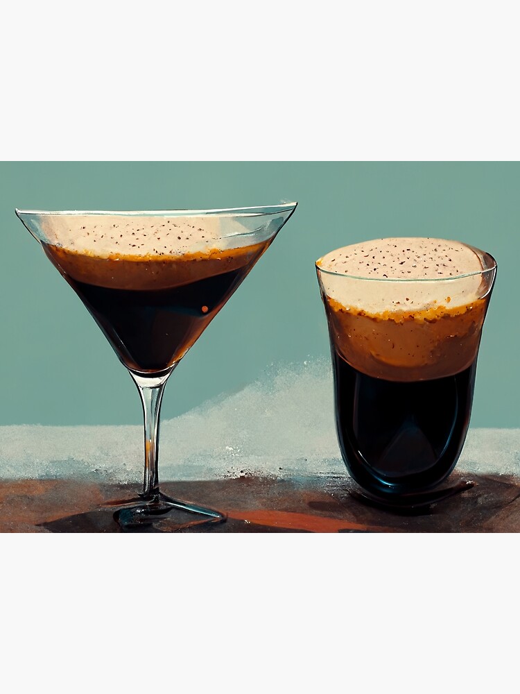 &ldquo;Espresso Love Martini | Cocktail | Artwork | Illustration&rdquo; Poster for