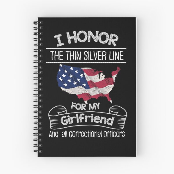 Item preview, I Honor The Thin Silver Line For My Girlfriend And All Correctional Officers designed and sold by stuch75.