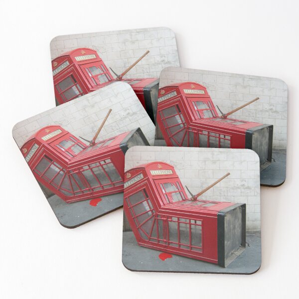 Item preview, Banksy Telephone Booth designed and sold by SharpWallArts.