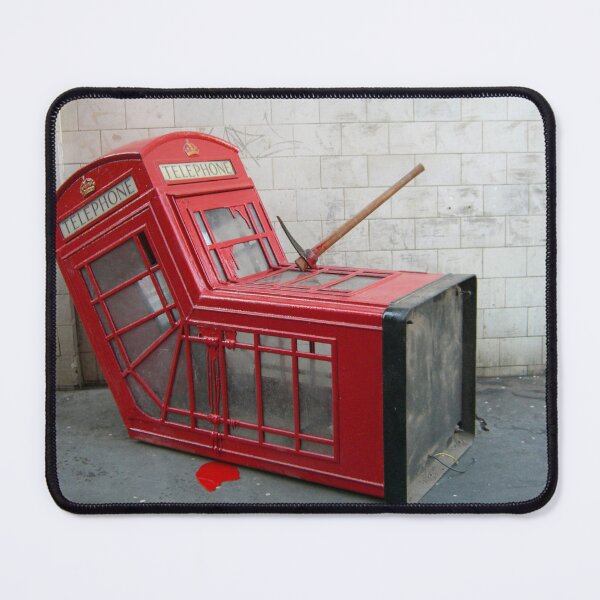 Item preview, Banksy Telephone Booth designed and sold by SharpWallArts.