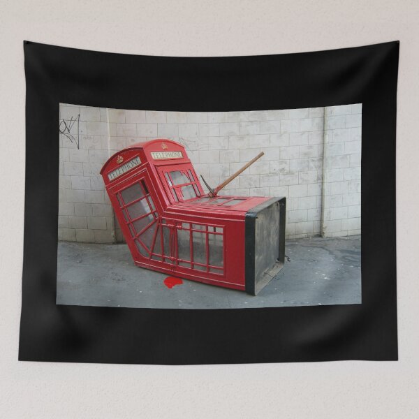 Item preview, Banksy Telephone Booth designed and sold by SharpWallArts.