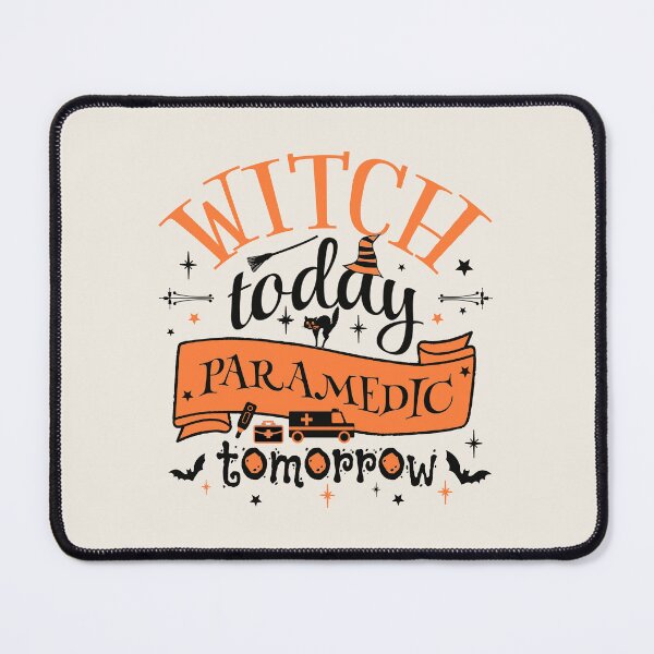 Item preview, Cool Witch Today Paramedic Tomorrow, Fun Design For All Paramedics On Halloween  designed and sold by TrulyEpoque.