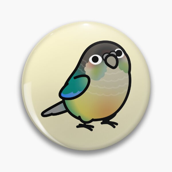 Item preview, Chubby Green Cheek Yellow-sided Turquoise Conure designed and sold by birdhism.