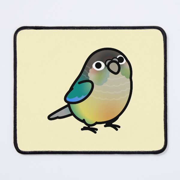 Item preview, Chubby Green Cheek Yellow-sided Turquoise Conure designed and sold by birdhism.