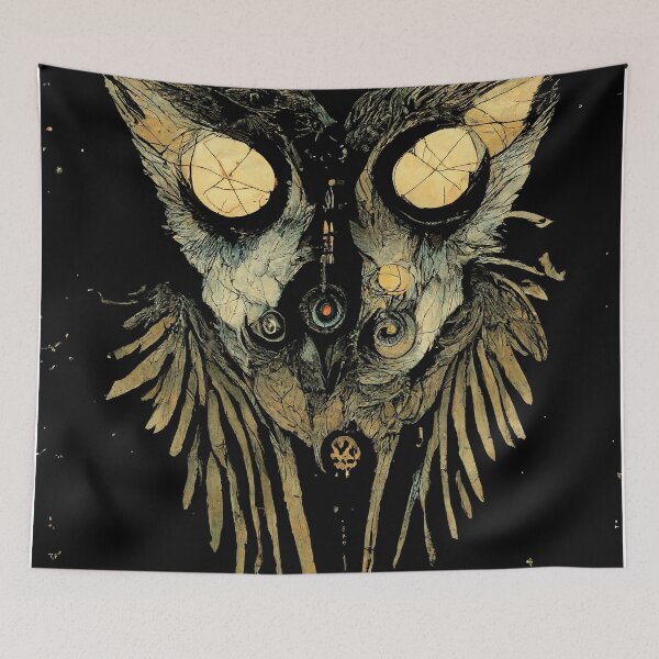 Item preview, Owl Face 23 designed and sold by MysticAlgorithm.