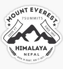 Mount Everest Nepal Sticker