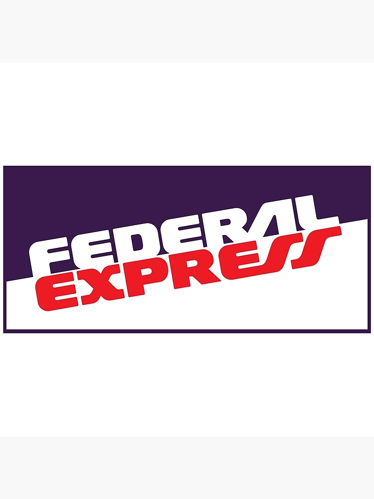 Federal Express Logo Poster For Sale By Agungfafa Redbubble