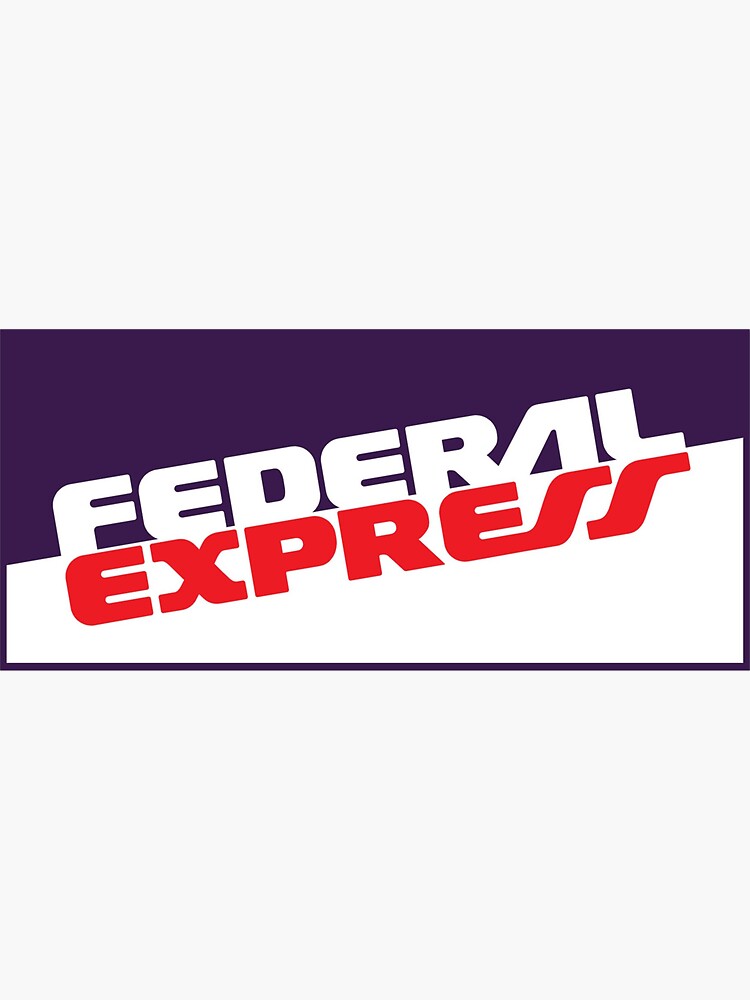 "Federal Express Logo" Sticker for Sale by agungfafa Redbubble