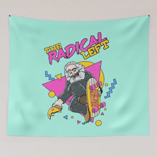 Item preview, The Radical Left - Karl Marx retro designed and sold by James Battershill Art.