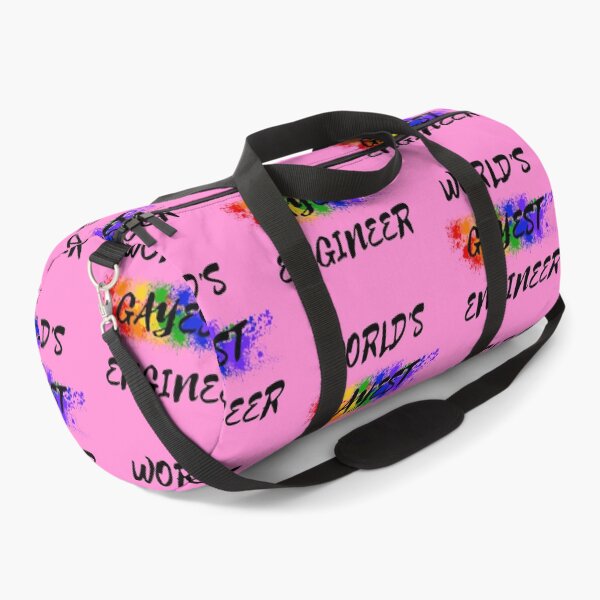 Item preview, World's Gayest Engineer Rainbow Colors For Proud Gay Engineers In Pink designed and sold by LuckyKermit.