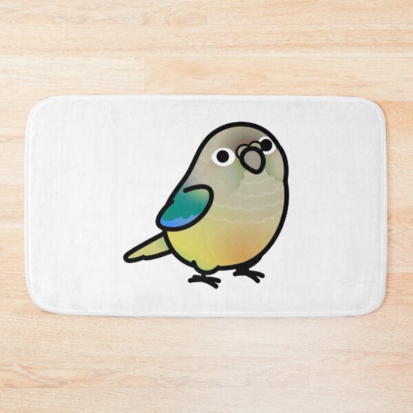 Item preview, Chubby Green Cheek Turquoise Pineapple Conure designed and sold by birdhism.