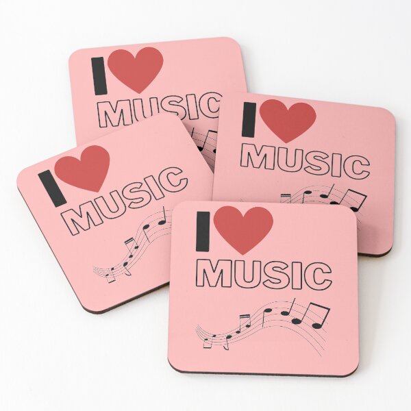 Item preview, I love music designed and sold by MYWMC.