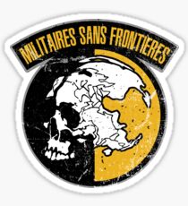 Pegatina MGS - Logotipo de MSF