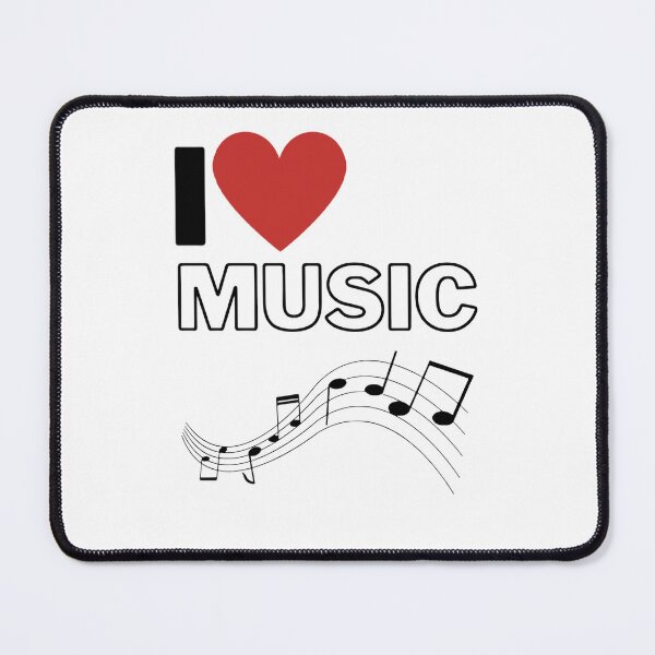 Item preview, I love music designed and sold by MYWMC.
