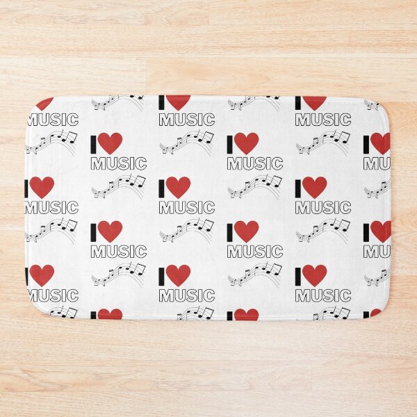 Item preview, I love music designed and sold by MYWMC.