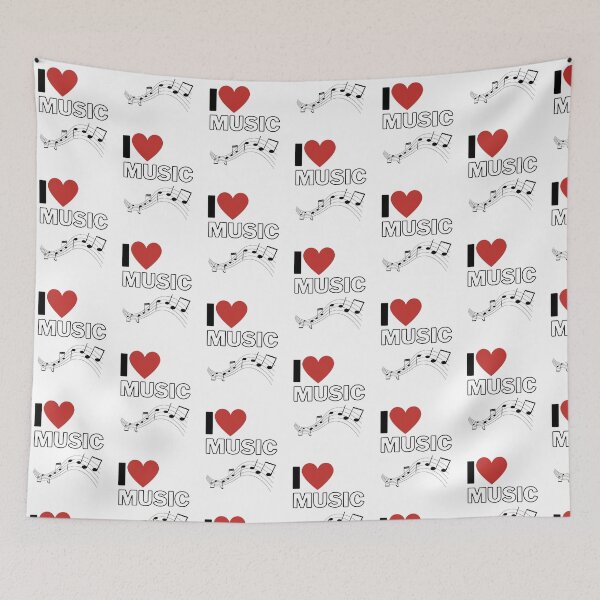 Item preview, I love music designed and sold by MYWMC.
