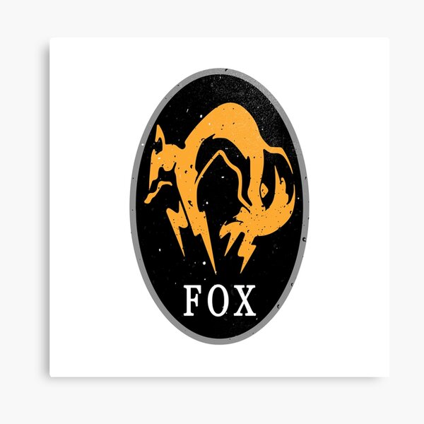 MGS - FOX Logo Canvas Print