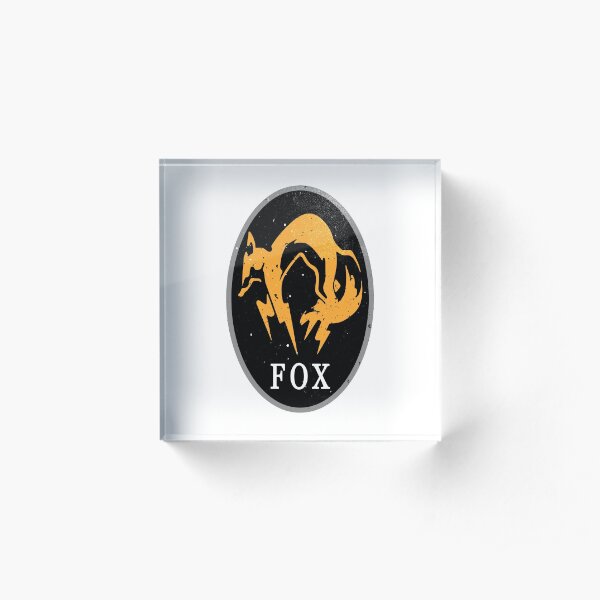 MGS - FOX Logo Acrylic Block