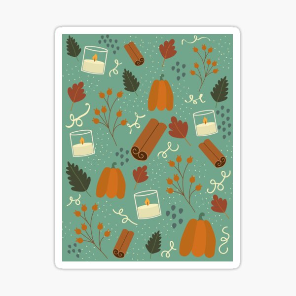 Item preview, Autumn pattern. Happy autumn to everyone ! designed and sold by happycookiedes.