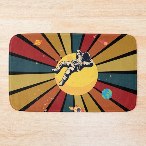Item preview, Astronaut Explore The Moon And Relaxing - Spaceship designed and sold by FridPix.
