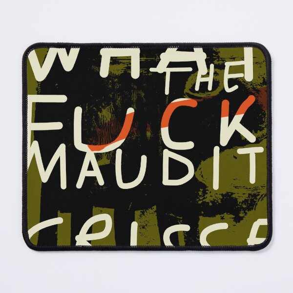 Item preview, WHAT THE **** MAUDIT CRISSE No14 designed and sold by Linda Vachon.