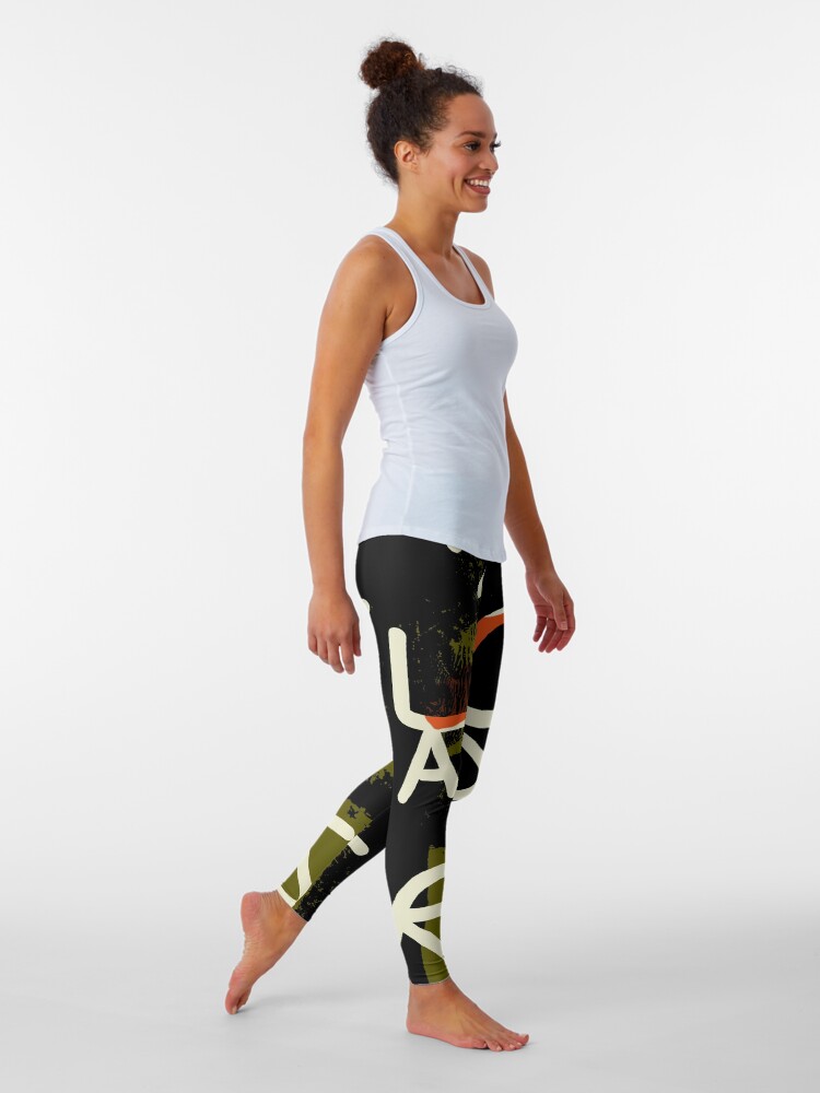 Thumbnail 2 of 5, Leggings, WHAT THE **** MAUDIT CRISSE No14 designed and sold by Linda Vachon.