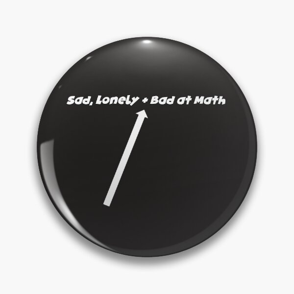 Item preview, sad lonely and bad at math designed and sold by YoussefProMax.