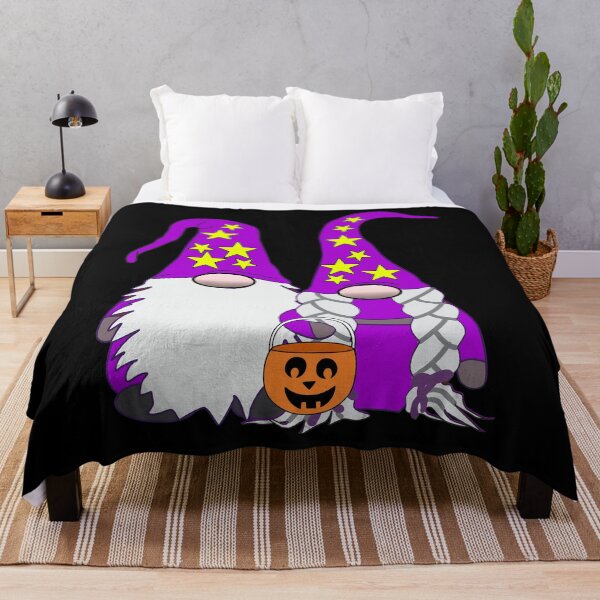 Item preview, Halloween Gnome Couple Witch Warlock Cute designed and sold by funnytshirtemp.