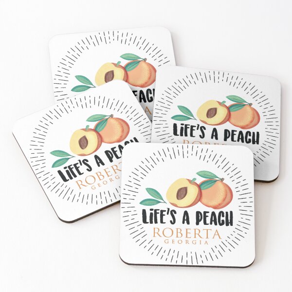 Artikelvorschau, Life's a Peach Roberta, Georgia entworfen und verkauft von GestaltImagery.