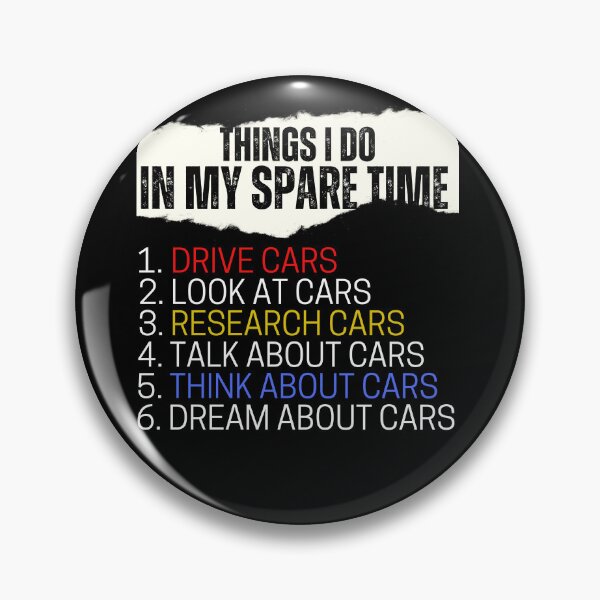 Item preview, Things i do in my spare time best funny gift for car guy designed and sold by AVATAR-MANIA.