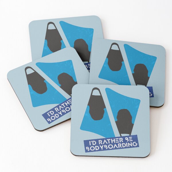 Item preview, I'D RATHER BE BODYBOARDING designed and sold by boleteshop.