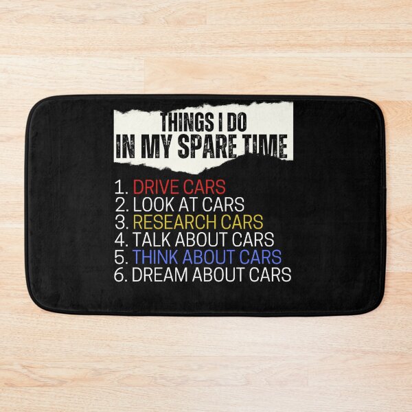 Item preview, Things i do in my spare time best funny gift for car guy designed and sold by AVATAR-MANIA.