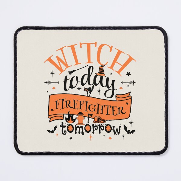 Item preview, Cool Witch Today Firefighter Tomorrow, Fun Design For All Firefighters On Halloween  designed and sold by TrulyEpoque.