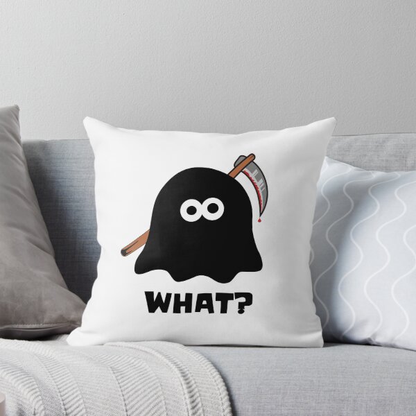 Item preview, Cute Black Ghost With Knife designed and sold by GraphicTeeShirt.