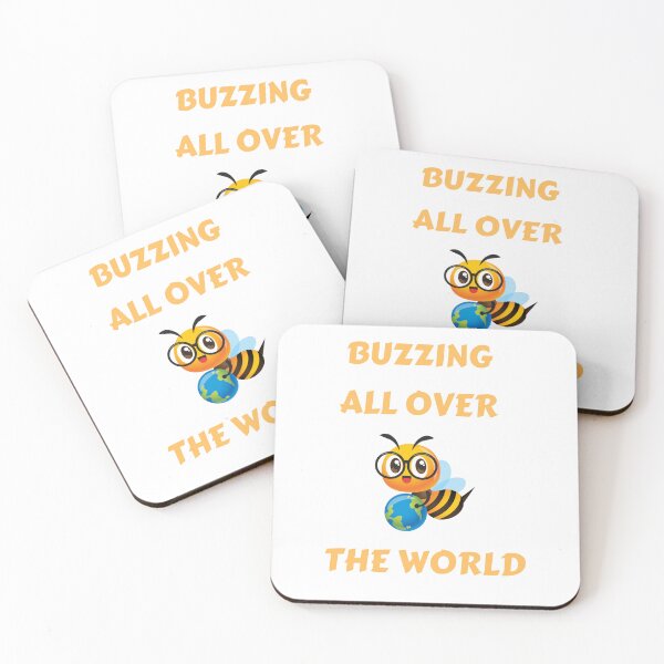 Item preview, BUZZING ALL OVER THE WORLD CLASSIC T-SHIRT designed and sold by IslandBaneMerch.