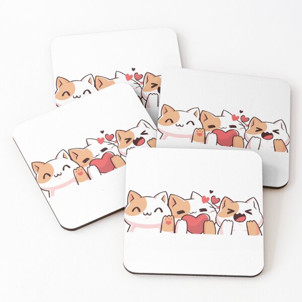 Item preview, cute cats designed and sold by MYWMC.